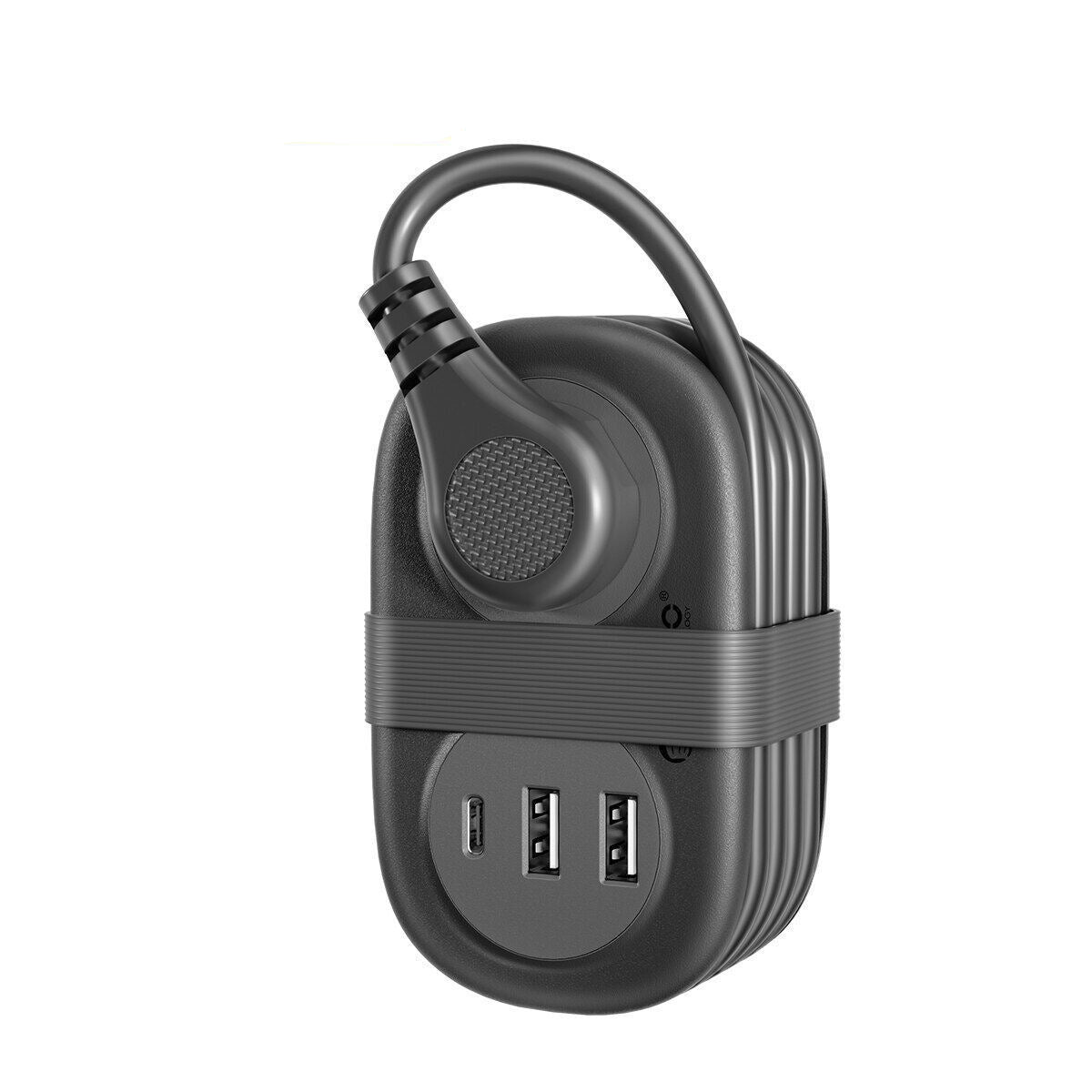 GlobeTrekker™ - Travel Power Strip with USB & Ventilated Design
