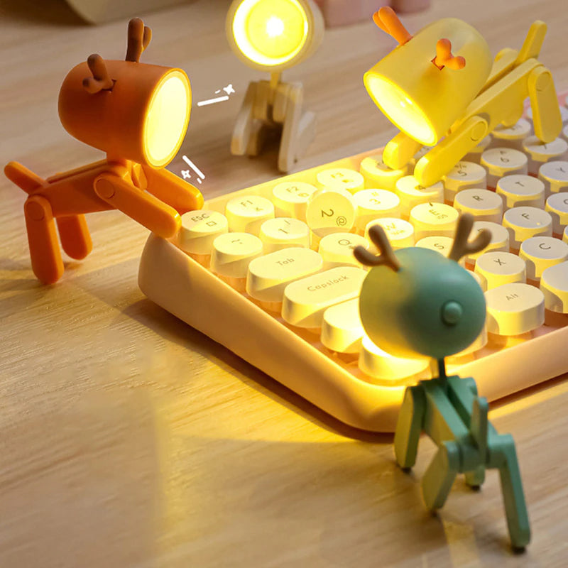 Whimsical Animal LED Night Lamps for Kids Bedroom Decor