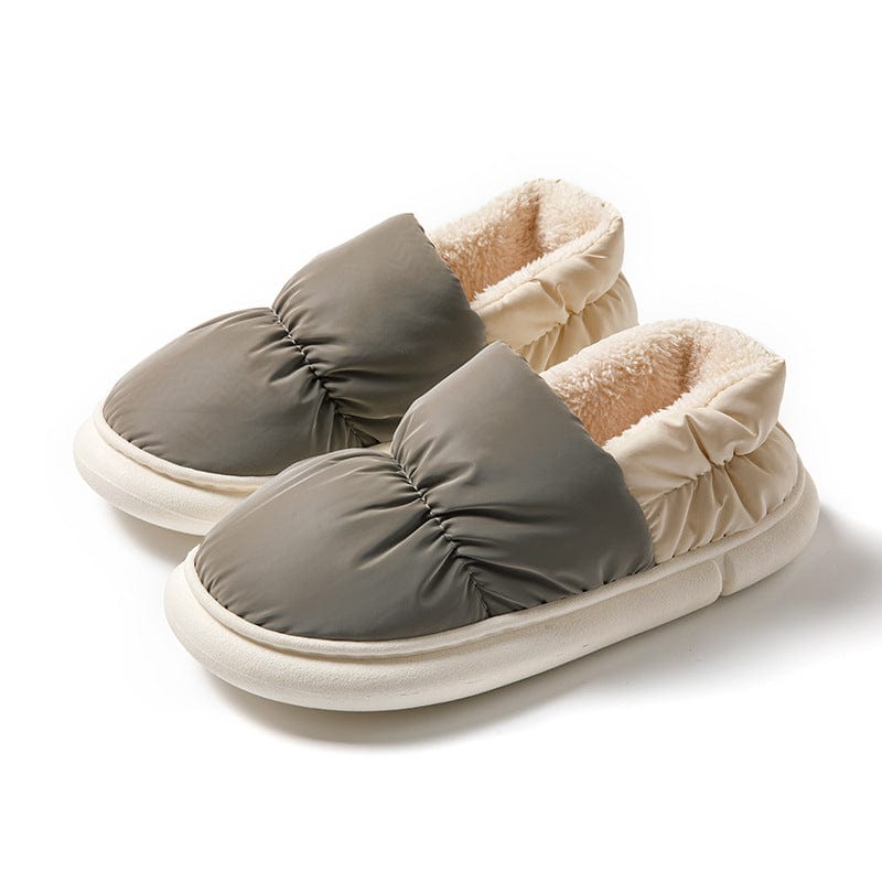 Cozy Plush Slip-On Shoes for Women