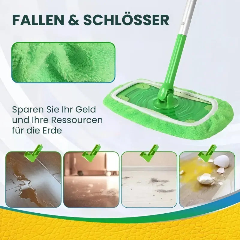 CleanEase™ - Reusable Mop Pads for Swiffer Sweeper