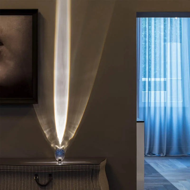 Crystal Gem Night Lamp for Ambient Bedroom Glow