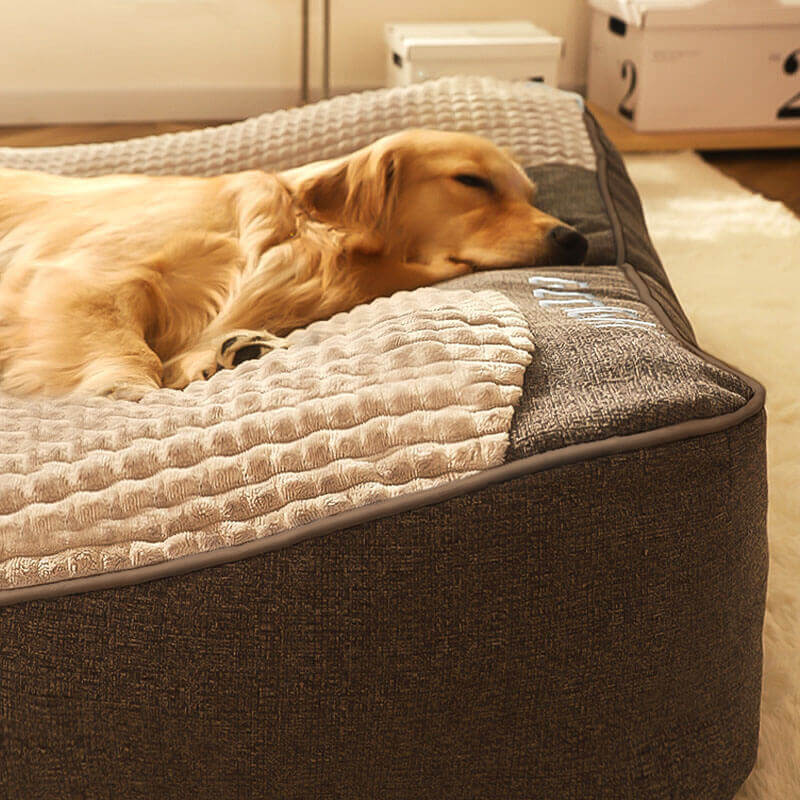 GoodNight™ - Cozy Plush Dog Cushion Bed