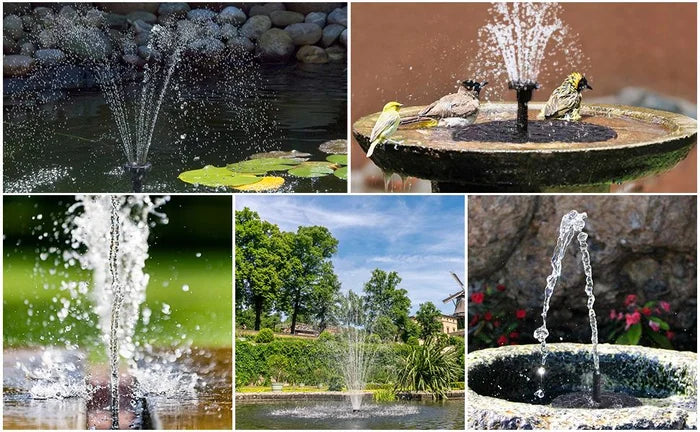 SunLuxe - Instant Solar-Powered Fountain for Effortless Garden Serenity