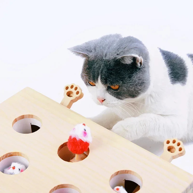 PurrPlay™ - Interactive Cat Hunt Puzzle Toy for Engaged Pets