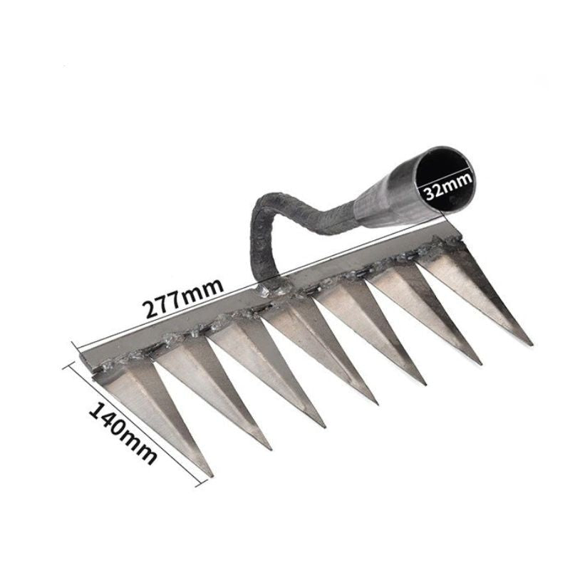 IronRake™ - Heavy-Duty Garden Weeding Rake