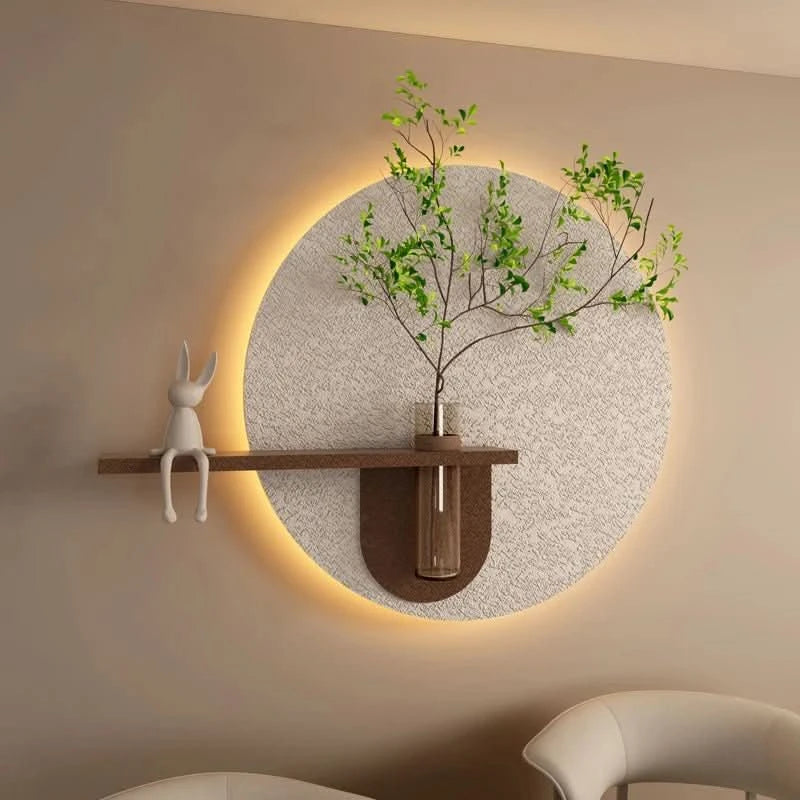 LunaGlow™ - Minimalist Moon Wall Lamp Art