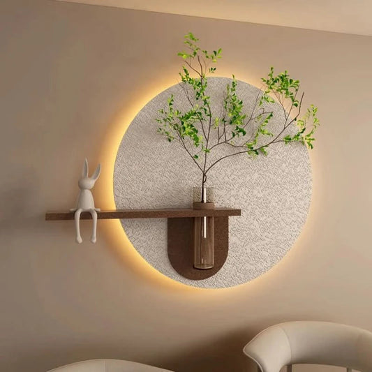 LunaGlow™ - Minimalist Moon Wall Lamp Art