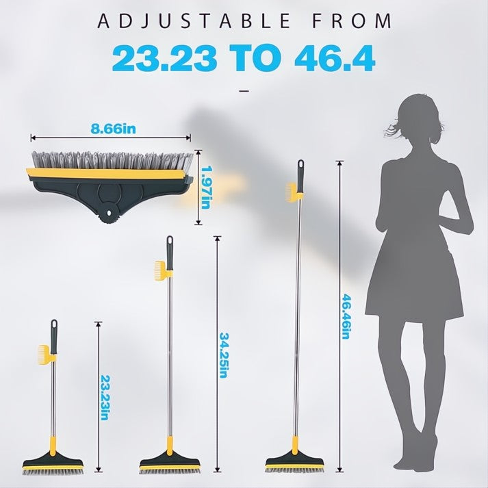 CleanSweep™ - 2-in-1 Floor Brush for Corners & Joints