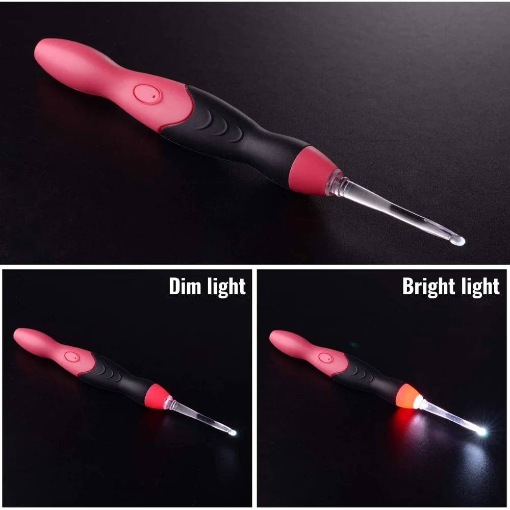 LumiCraft™ - Portable LED Crochet Light for Crafting Anywhere