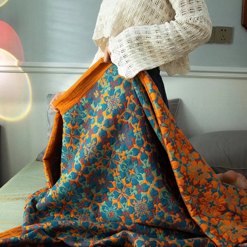 LuxoraCozy™ - Stylish Comfort Throw Blanket