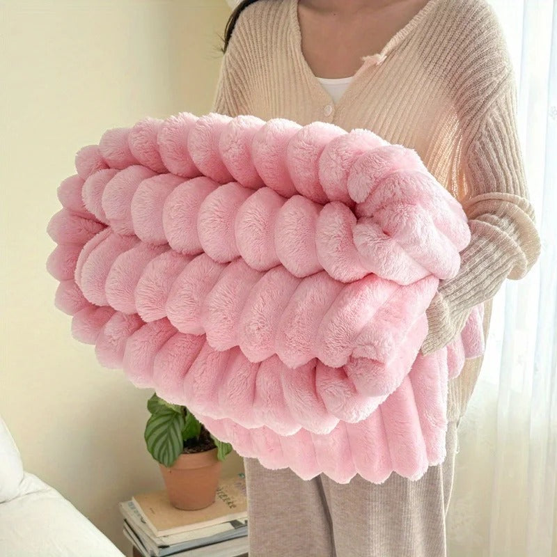 SnugDream™ - Cozy Fitted Sheet Plush Blanket for Ultimate Comfort
