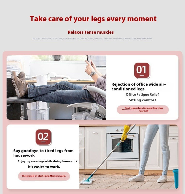 ThermaLeg™ - Wireless Heated Leg Massager for Relaxation