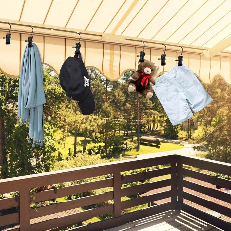 Clipzy™ - Compact Travel Clothes Hanger Clips