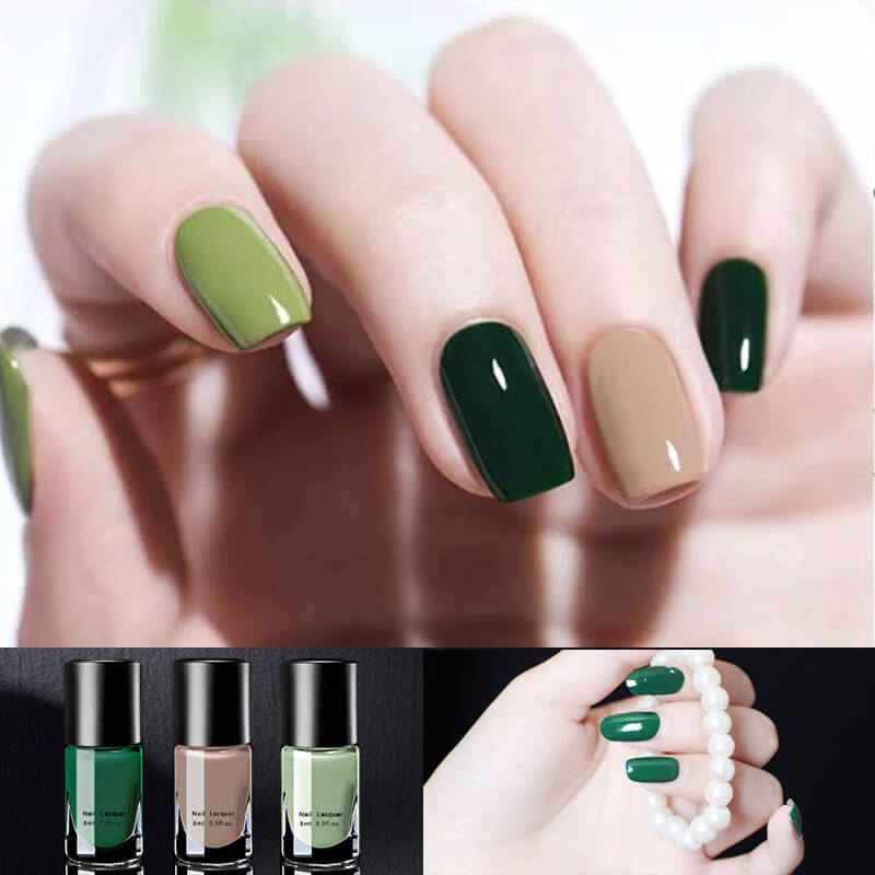 Salon-Perfect Glossy Nails Kit for Quick Manicures
