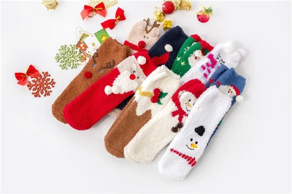 Cozy Festive Slip-On Sneakers