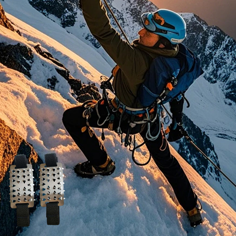 Spikelyn™ - Durable Steel Ice Traction Spikes