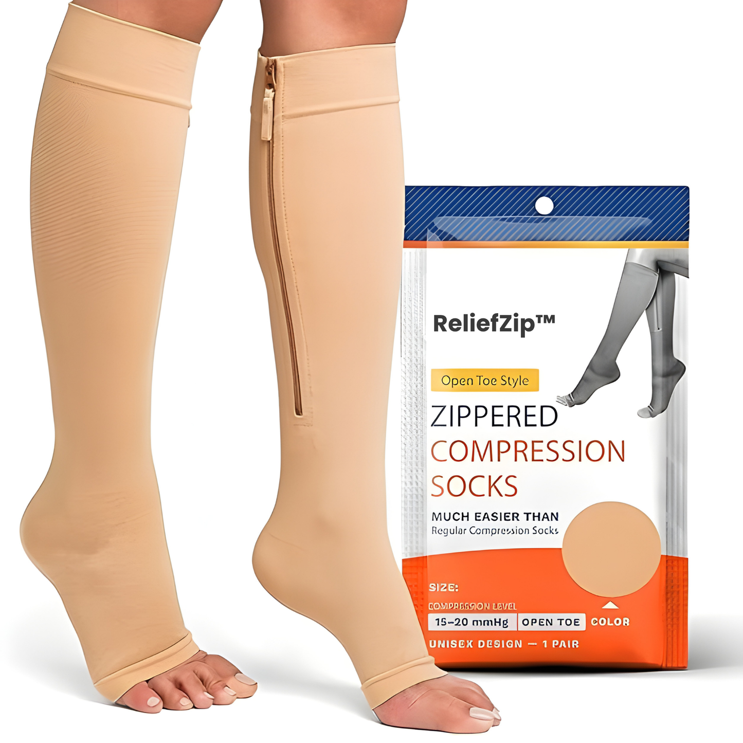 ReliefZip™ - Slip-On Comfort Shoes for All-Day Energy