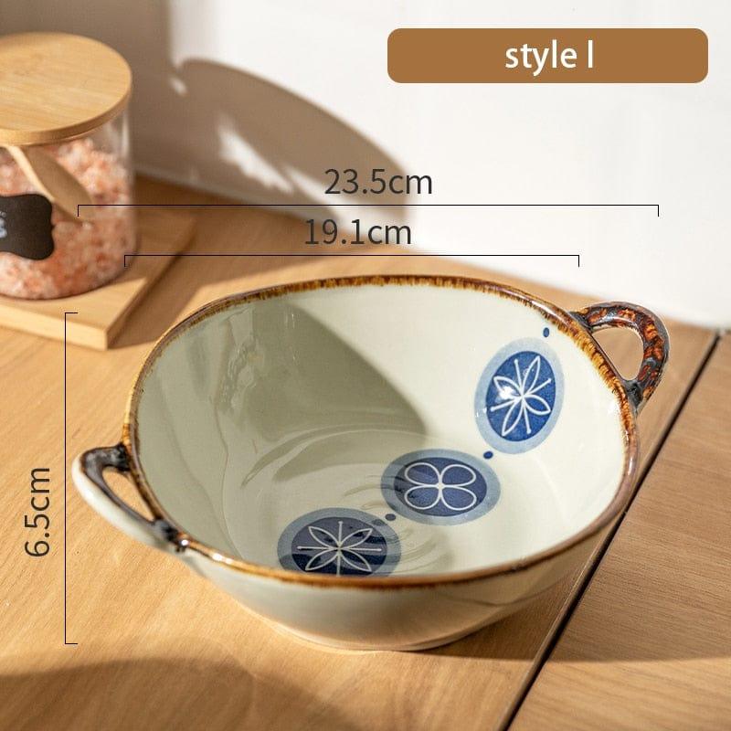 Handcrafted Ceramic Marcia Serving Bowl