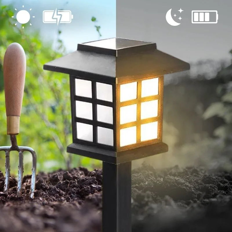 LumaGlow - Brighten Your Garden Automatically with Solar Power