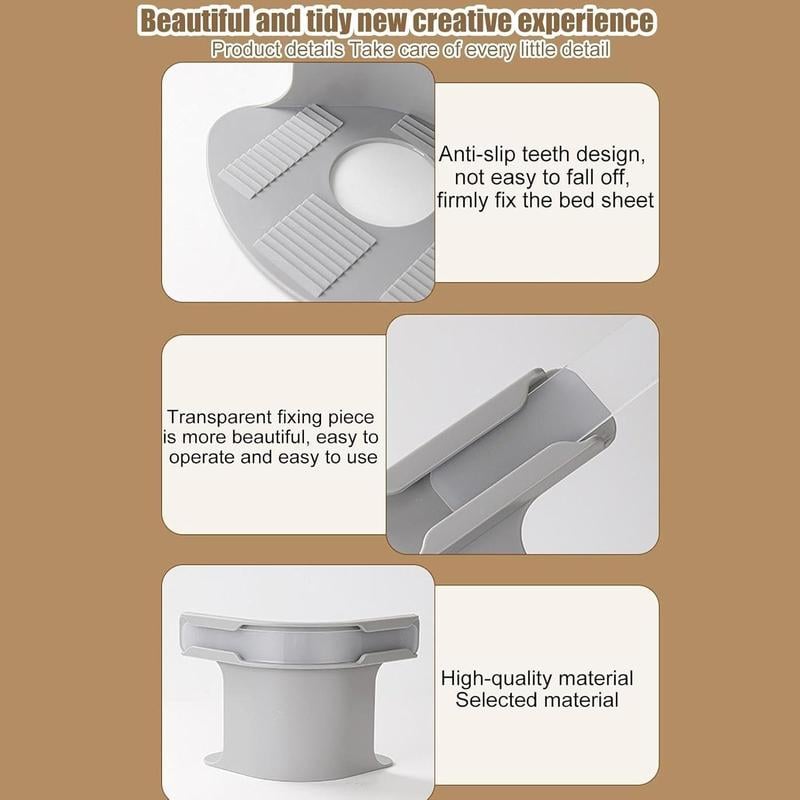 Non Slip Bed Sheet Grippers for Secure Bedding