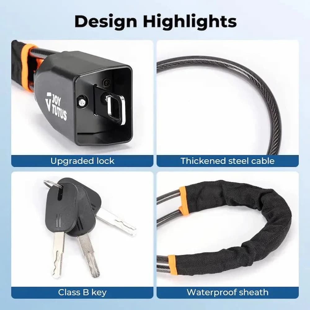 SecureGuard™ - Heavy-Duty Steering Wheel Lock for Car Security