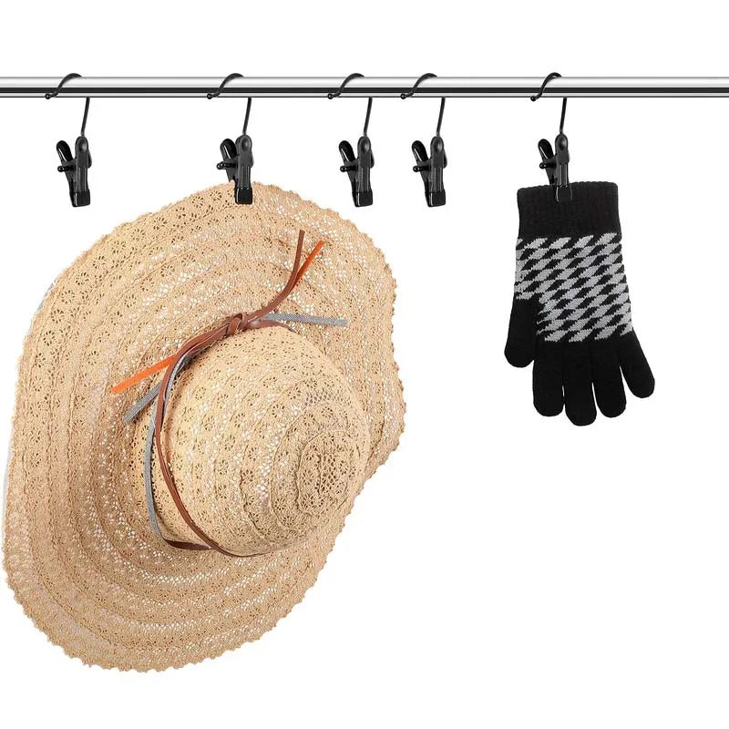 Clipzy™ - Compact Travel Clothes Hanger Clips