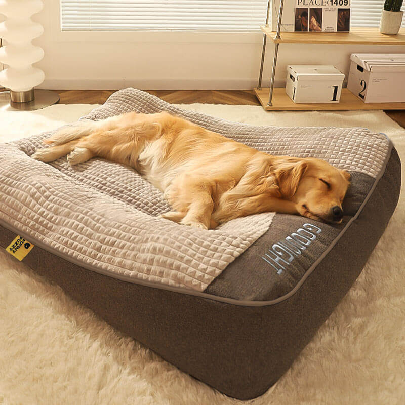 GoodNight™ - Cozy Plush Dog Cushion Bed