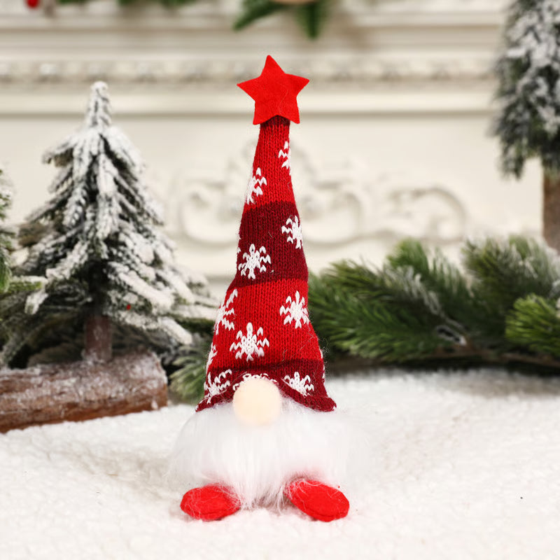 CozyNest™ - Nordic LED Christmas Gnome Figurine Decor