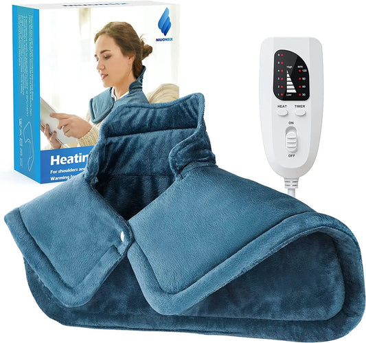 Heated Neck and Shoulder Wrap for Cozy Warmth