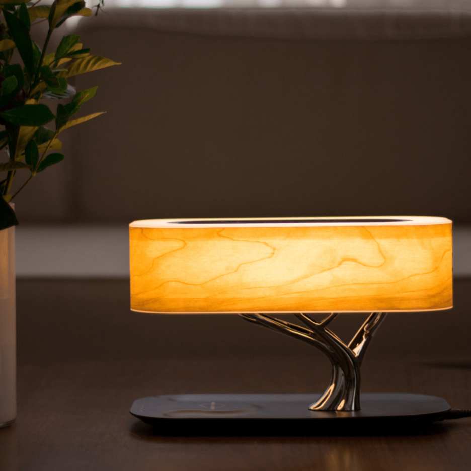 GlowNest - Declutter Your Space with Light, Music, and Wireless Charging