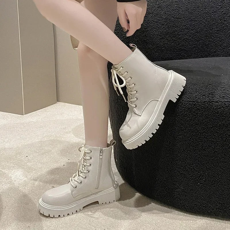 Warmova™ - Cozy Fleece-Lined Women's Ankle Boots