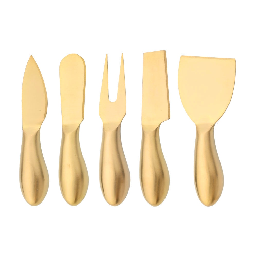 Elegant Stainless Steel Cheese Knife Set for Entertaining
