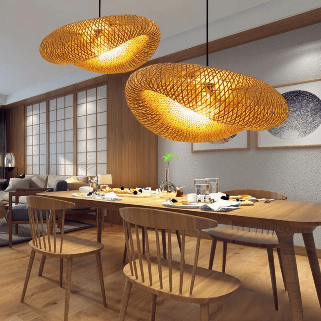 LumiBamboo - Soften Your Space with Warm, Natural Glow Instantly
