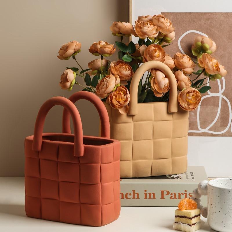 Elegant Ceramic Cecile Vase for Modern Home Decor