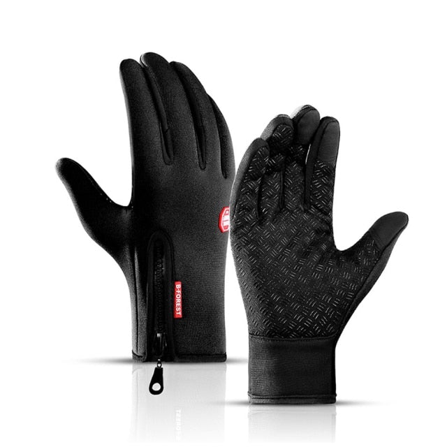 Waterproof Thermal Gloves with Touchscreen Compatibility