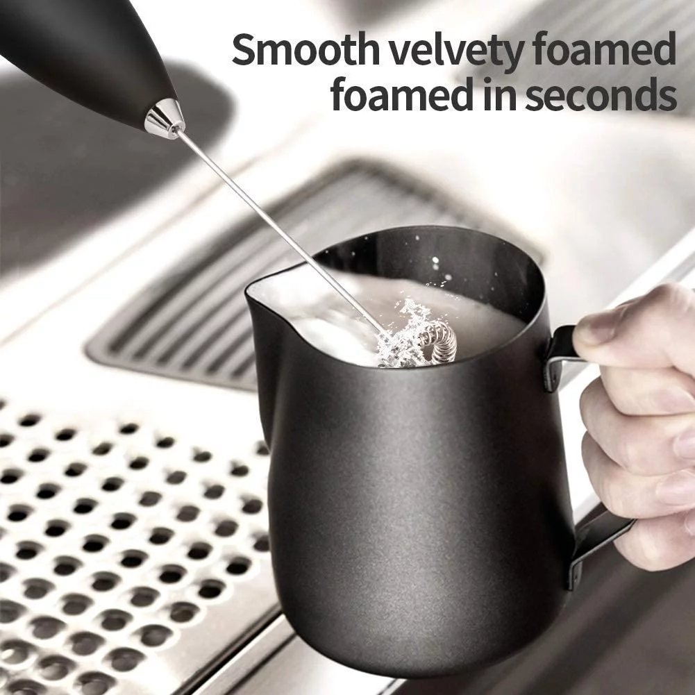 FrothEase™ - Handheld Milk Frother with Stand