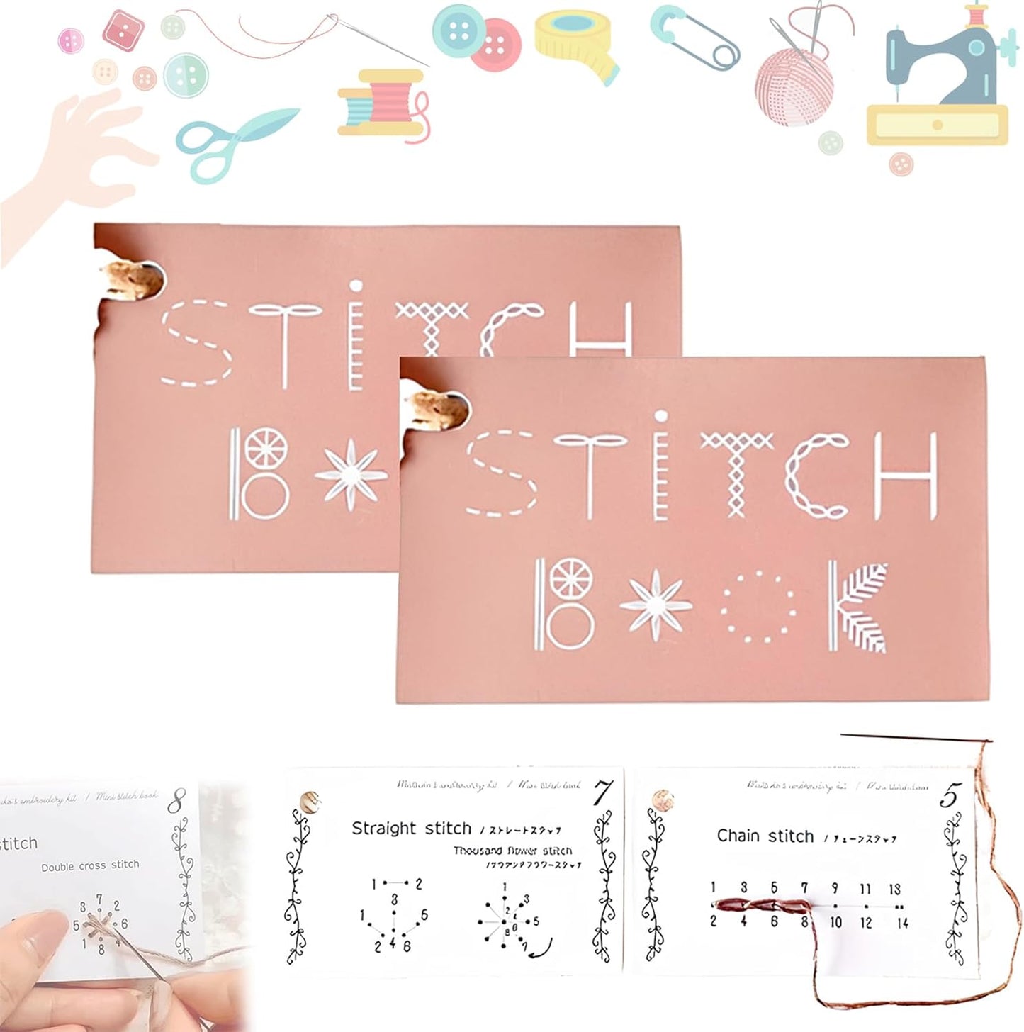StitchBook™ - Mini Creative Sewing Journal