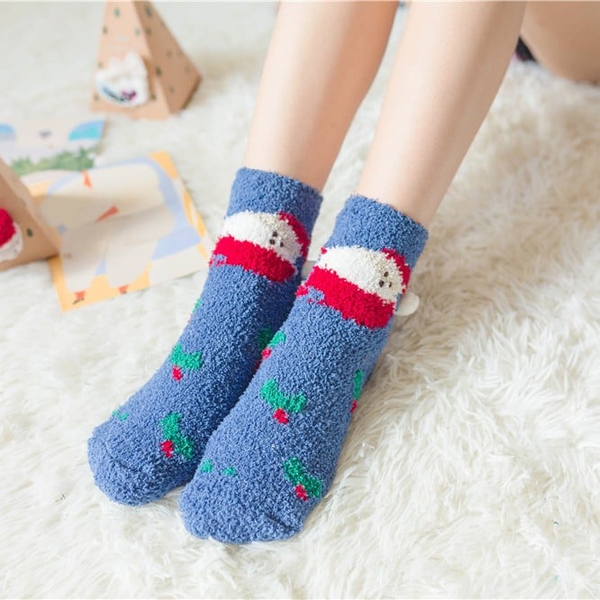 Cozy Festive Slip-On Sneakers