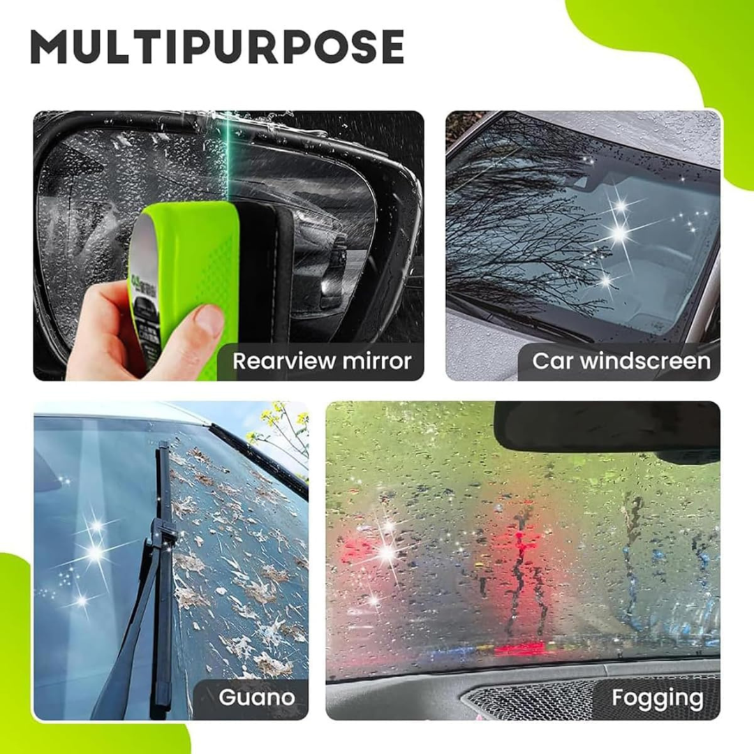 Multipurpose Anti-Fog and Oil Film Glass Cleaner Wipes