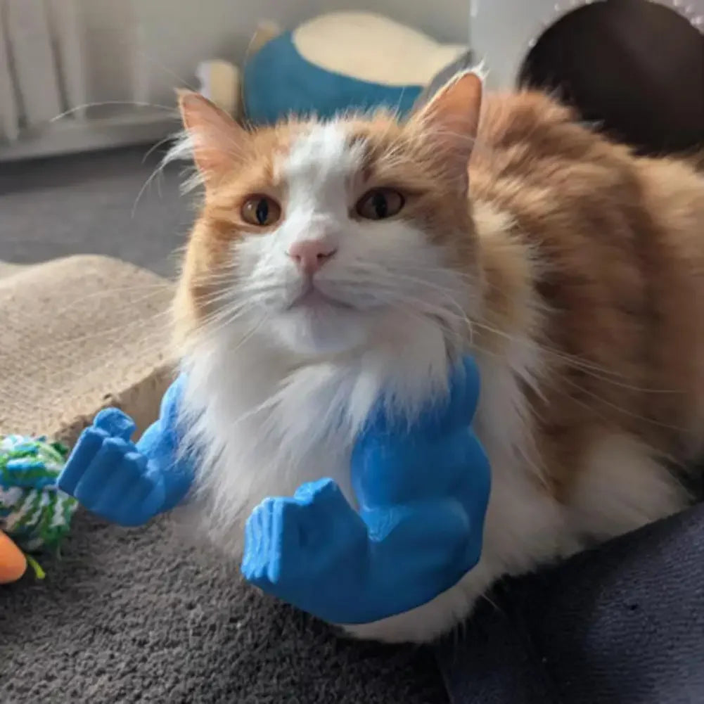 WhiskerWink™ - 3D Printed Funny Cat Arm Prop