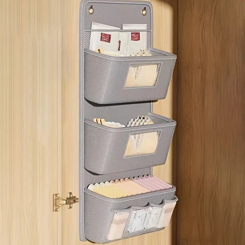 Neovella™ - Hanging Wall Organizer with Pockets & Hooks