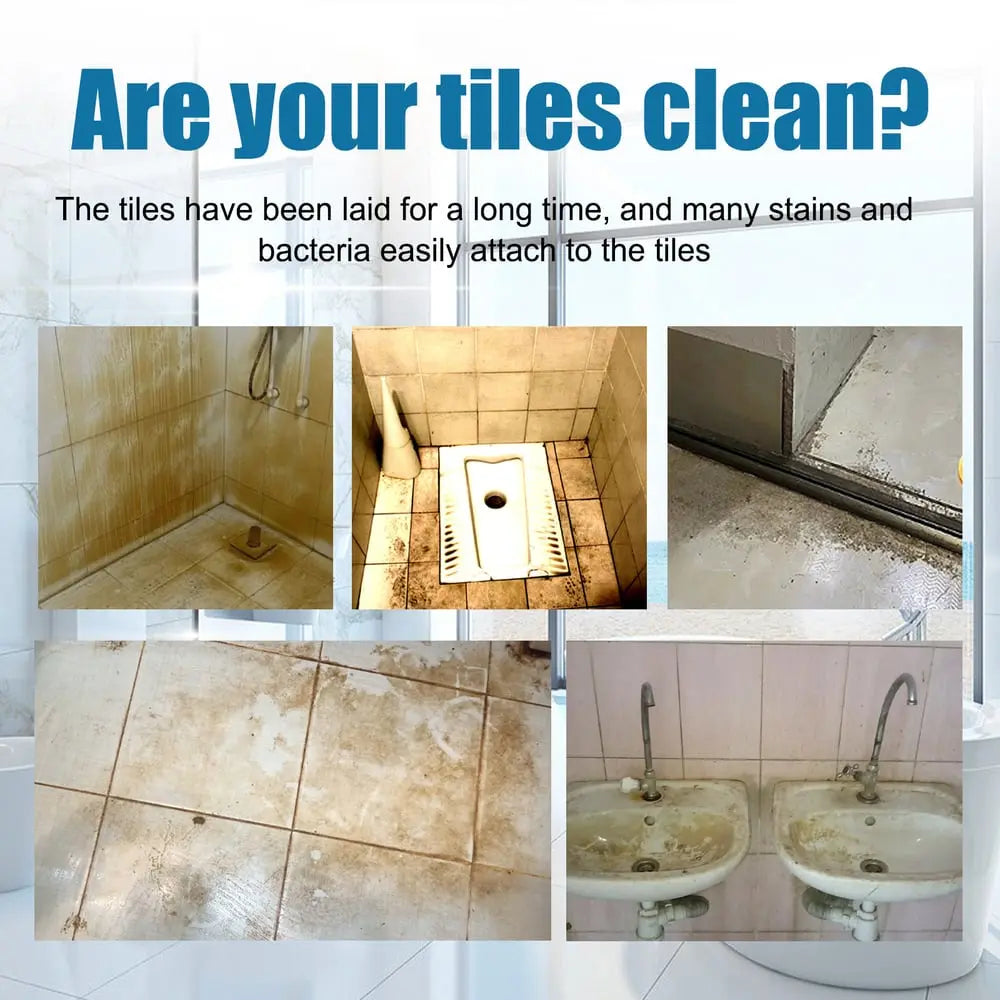 EcoGrout™ - Natural Tile Grout Cleaner for Bright, Chemical-Free Shine