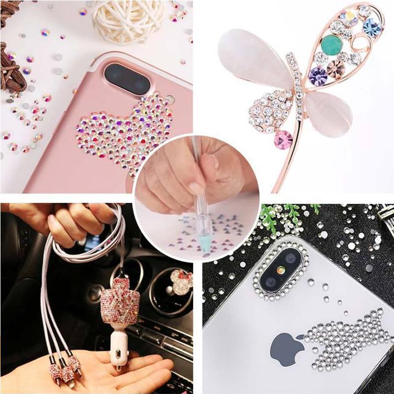 Colorful Crystal Art Pen Set for DIY Creativity