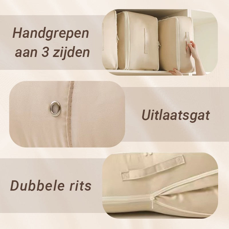 SpaceNest - Instantly Reclaim Closet Space and Protect Your Belongings