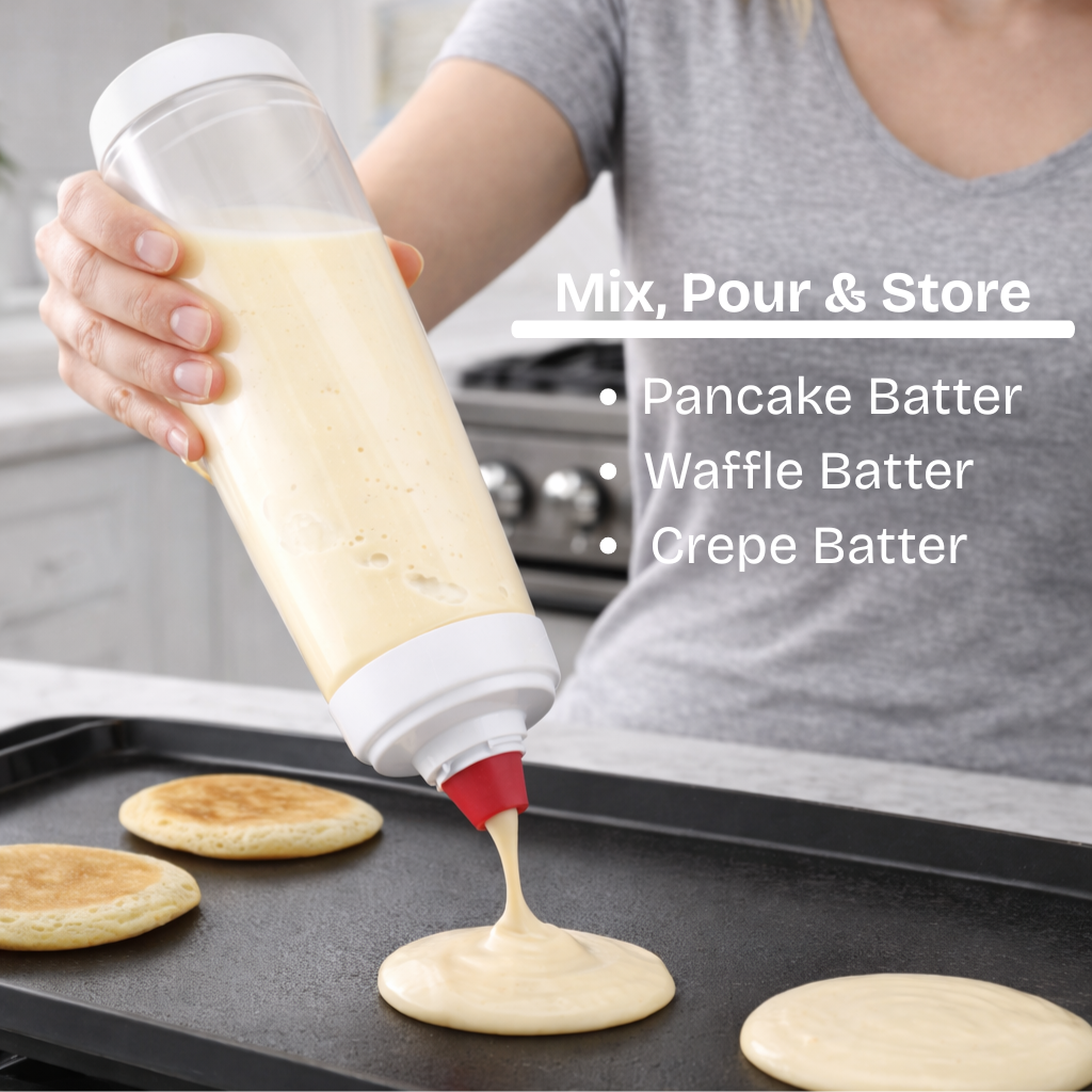 BakeFlow - Spill-Free Batter Pouring for a Cleaner Kitchen