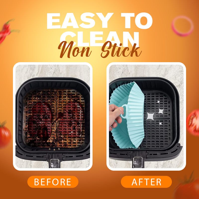 SiliconeEase™ Non-Stick Baking Tray for Oven & Air Fryer