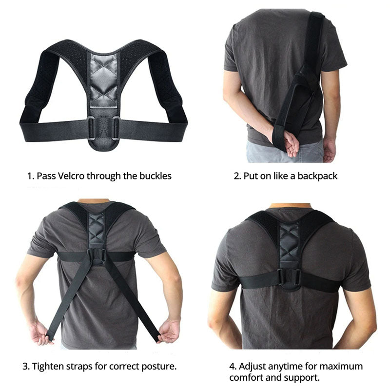 PosturePro - Instantly End Back Pain and Stand Confidently Tall