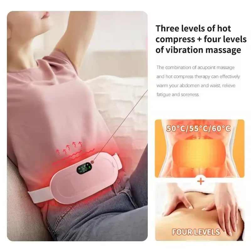 LunaEase™ - Comfort Menstrual Relief Belt for Pain-Free Days