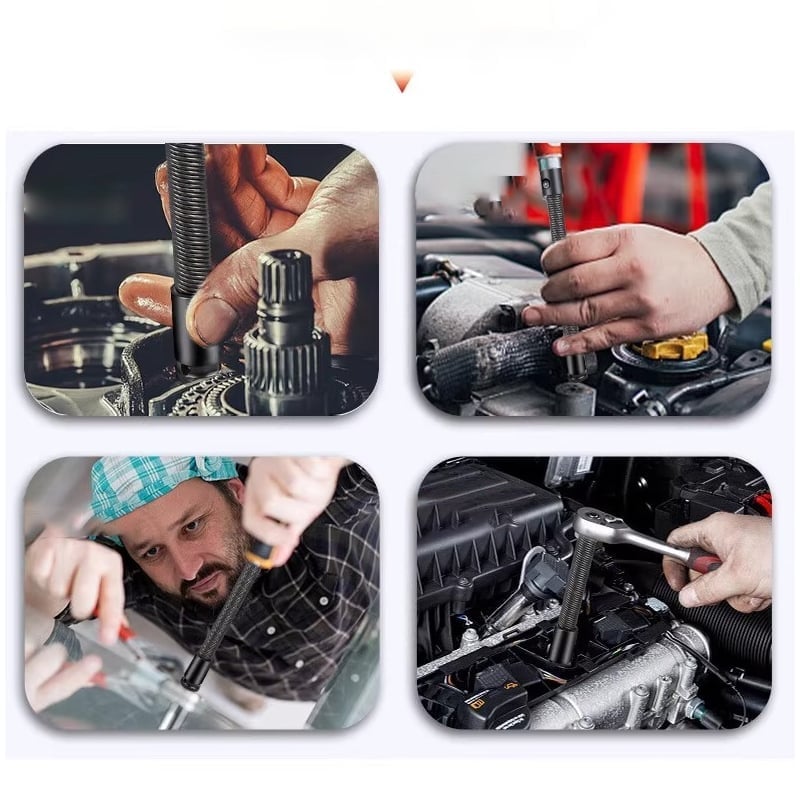 FlexWorx - Reach Tight Spots Easily with 360° Flexible Movement