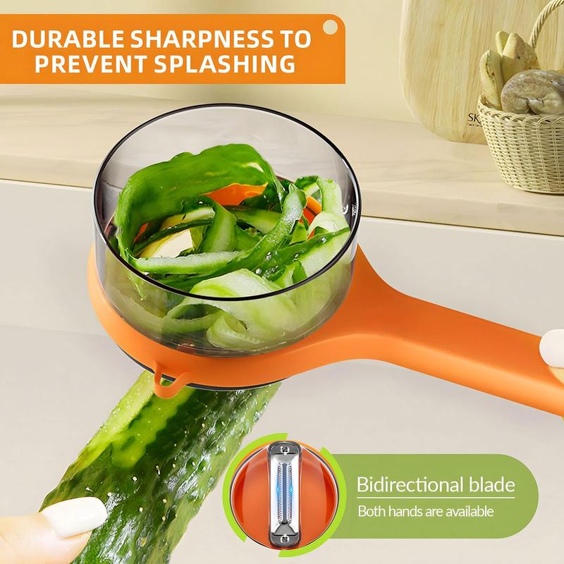 CleanPeel™ - Sink-Friendly Peel Catcher for Easy Kitchen Cleanup